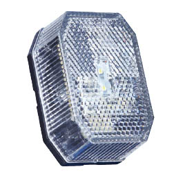 Immagine di 31-6309-077 Aspöck Positionsleuchte Flexipoint LED 12/24V weiß 0,5m DC