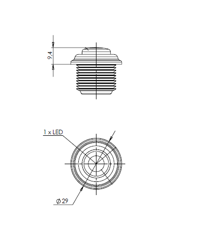 A Pieringer Led Rear Position Lamp